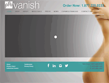 Tablet Screenshot of pfbvanish.com